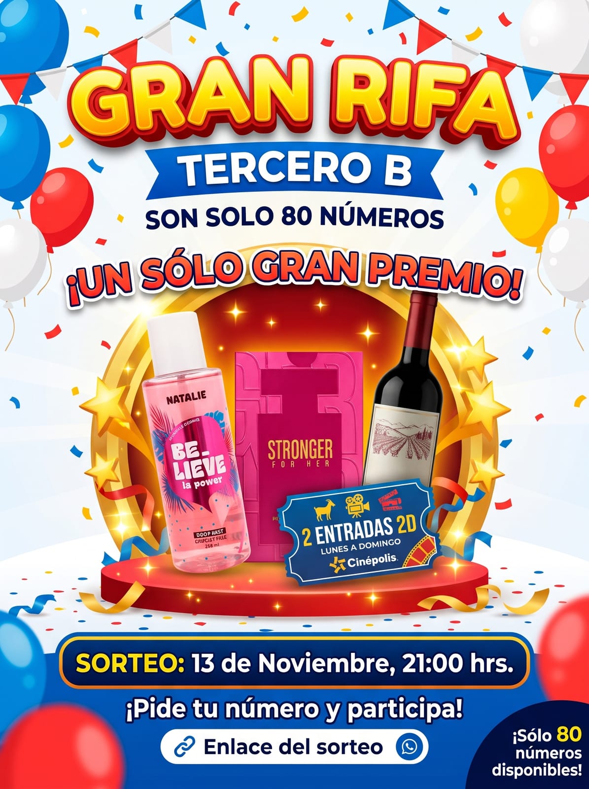 Regalos de fin de año 3° Basico Colegio Santa Clara